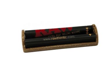 maquina raw para liar cigarrillos en fondo blanco