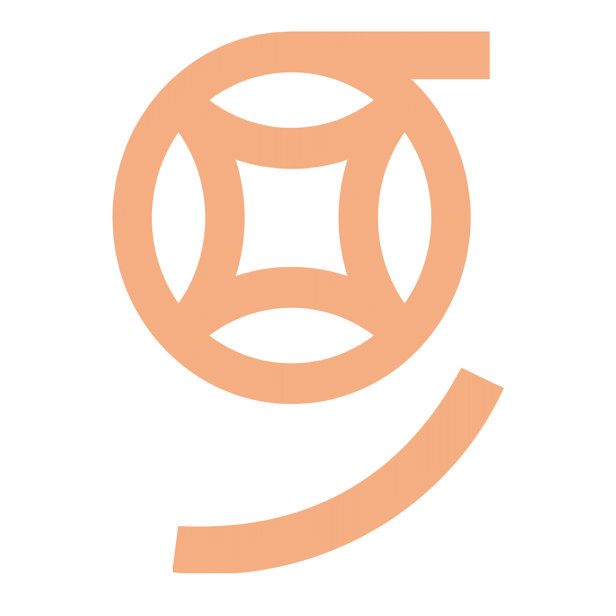 Logo color naranja organic club cbd en fondo blanco