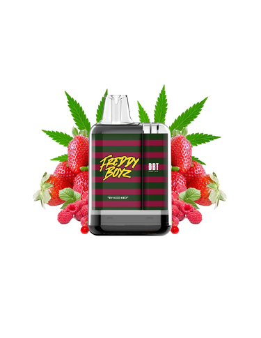 vaper desechable freddy boyz en fondo blanco