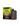 Vaper de CBD COLOR NEGRO, con su envase al lado color verdedecorado  con un melón