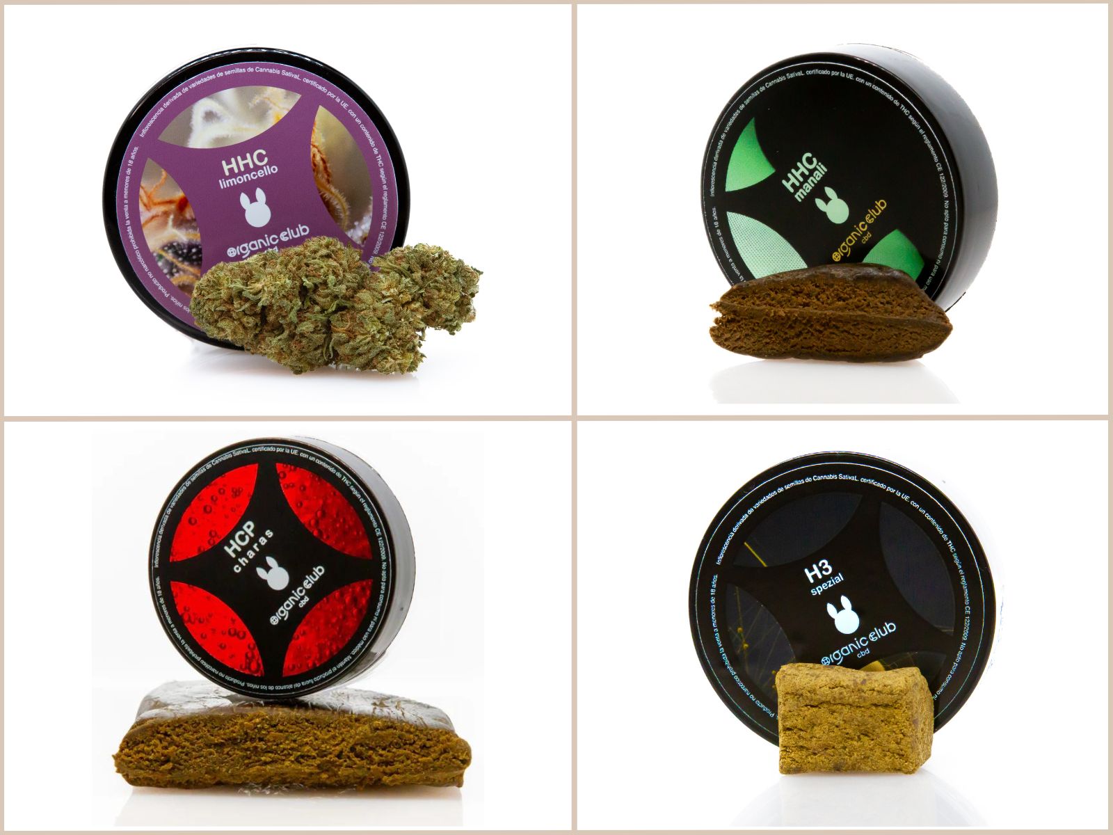 PACK - HHC Y NUEVOS CANABINOIDES (12g)