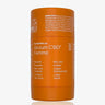 envase naranja de alium forte CBD, para el alivio de los dolores menstruales
