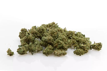 pop corn de cogollos de cbd 100% legal ideal para relajarse, en fondo blanco