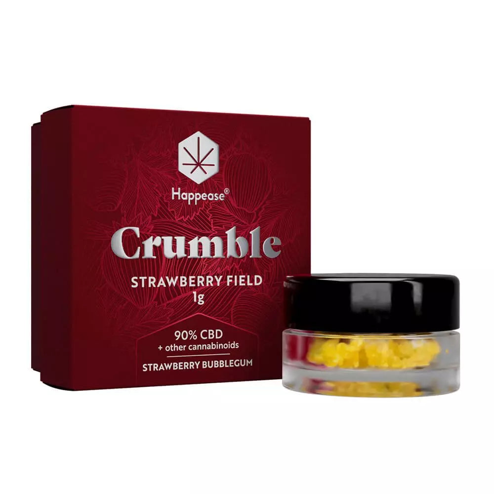 Crumble 90% CBD - FRAISE DES CHAMPS (1g) 