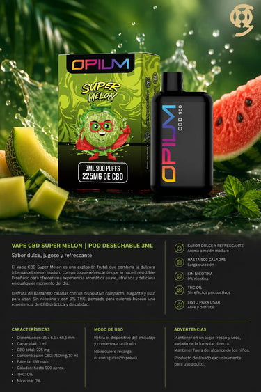 VAPE | Super Melon CBD