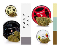 PACK FLORES DE CBD XXL - 100G > 115€