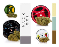 PACK FLORES DE CBD XXL - 100G > 115€