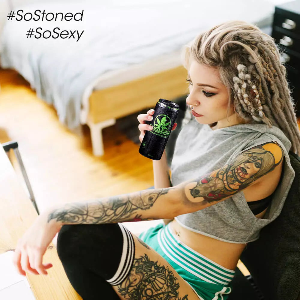 Euphoria So Stoned - Bebida Energética Cannabis 330ml