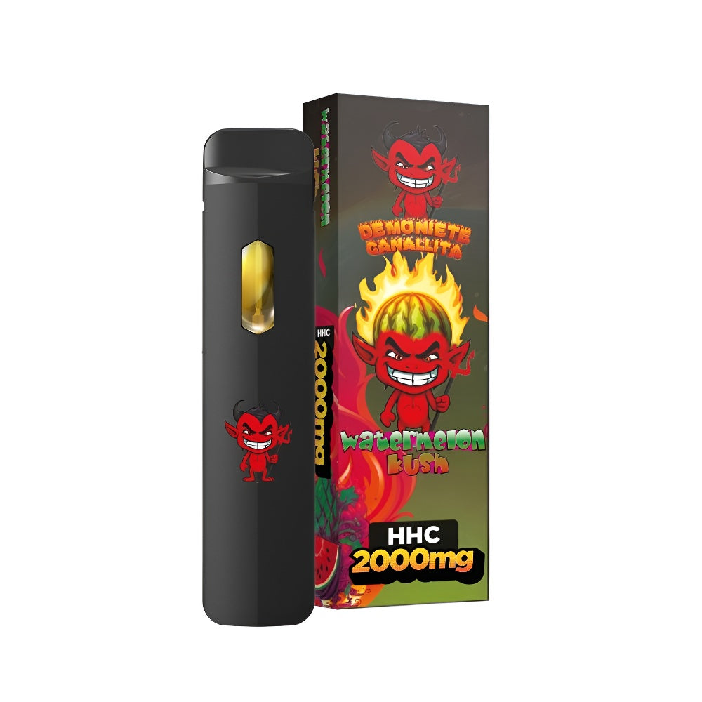 vaper de hhc 2000mg cannallita variedad watermelon kush