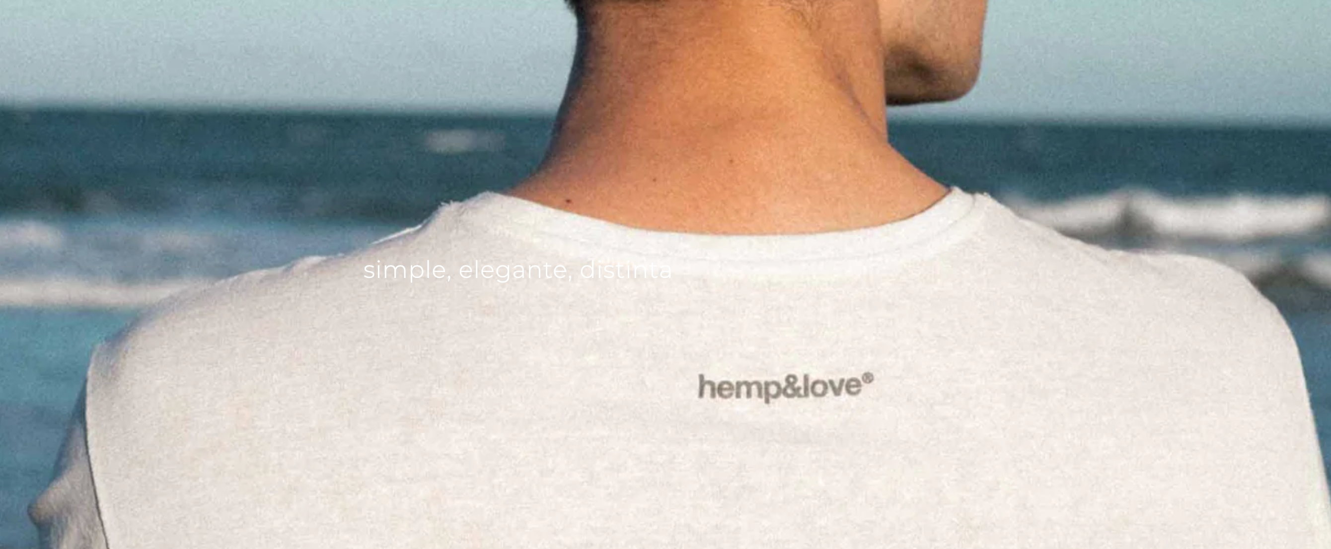 Basic Hemp T-shirt BLANCA