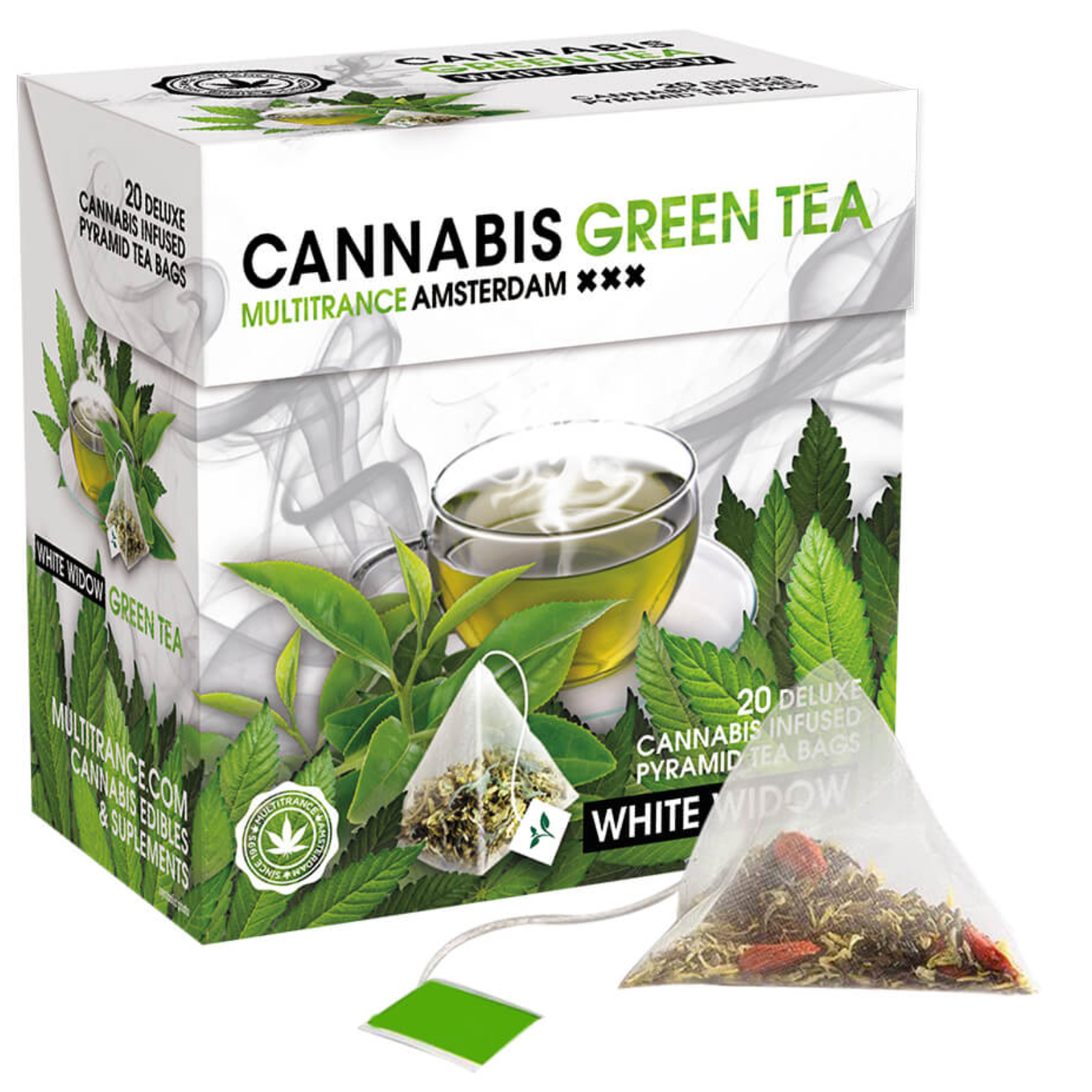 Cannabis Green Tea - White Widow